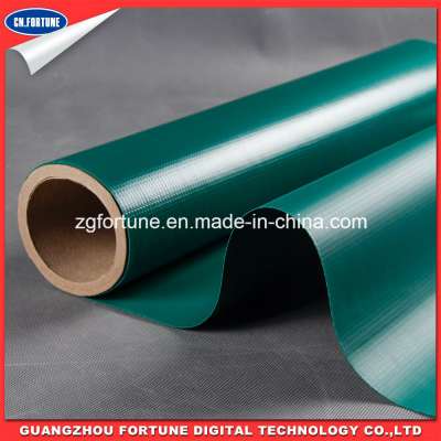 Power Industry Waterproof Green PVC Coated Tarpaulin Fabric